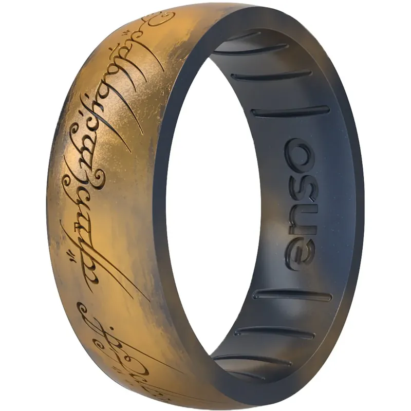 Must-Have Enso Rings Lord of the Rings The One Ring Klassieke Siliconen Ring