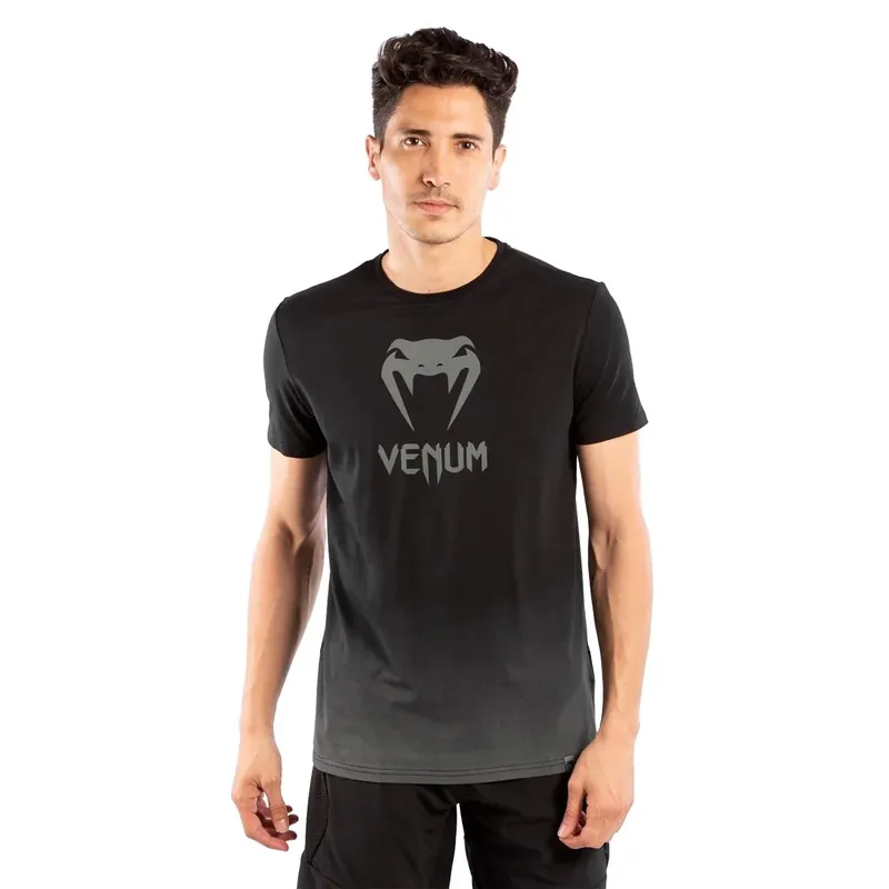 Venum Classic T-shirt - Zwart/Donkergrijs S Meest Verkocht