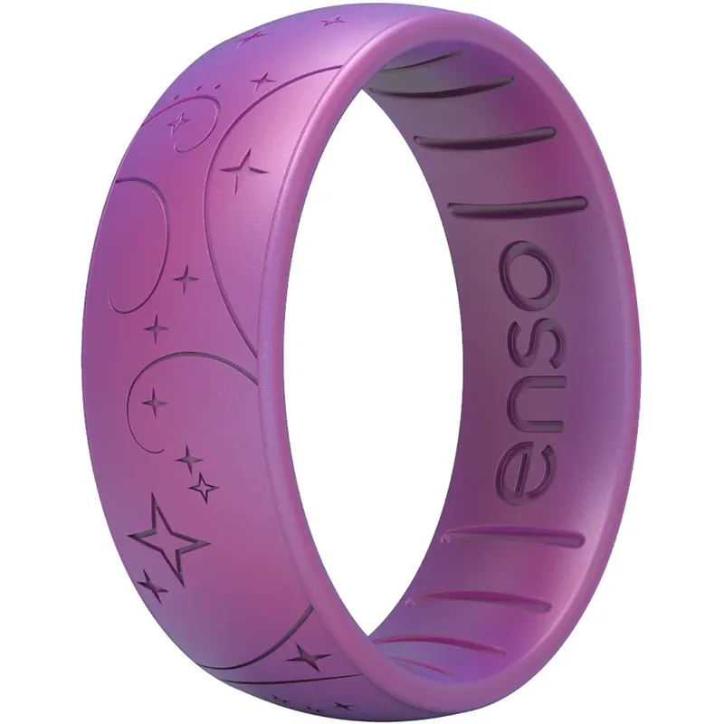 Enso Rings Classic Etched Legends Series Siliconen Ring - Fairy Magic Nieuw