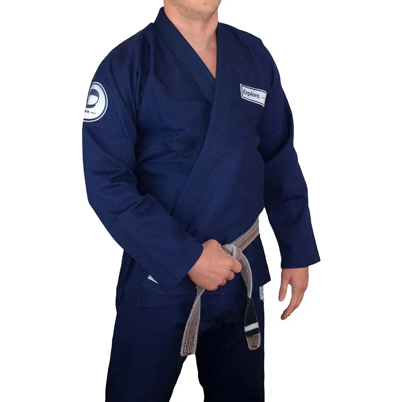 Chaos and Order Explorer Series Astronaut BJJ Kimono - Marineblauw A0 Meest Verkocht