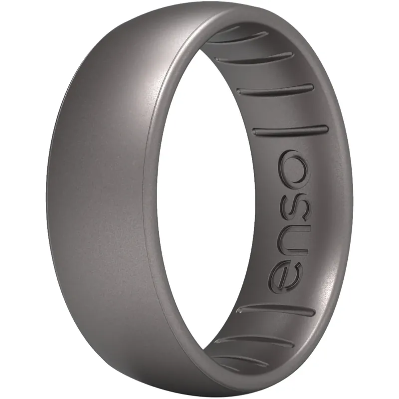 Enso Rings Classic Elements Series Siliconen Ring - Platina Laatste Versie
