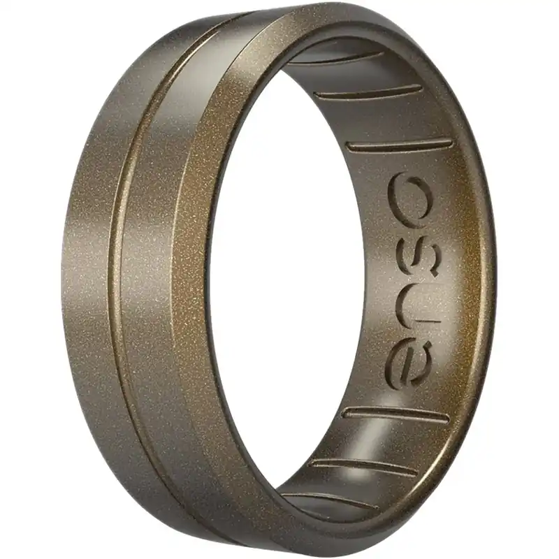 Merkproduct Enso Rings Classic Contour Elements Series Siliconen Ring - Meteoriet