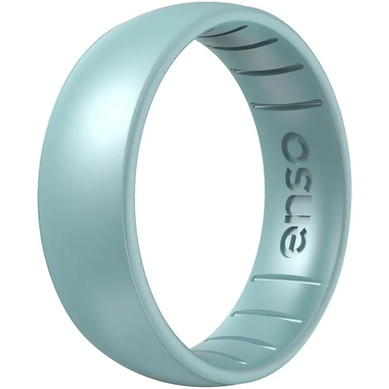Enso Rings Classic Birthstone Series Siliconen Ring - Aquamarijn Bestseller