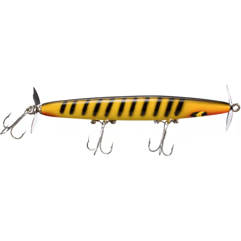 Smithwick Devils Horse 1/2 oz Oppervlaktevislokmiddel Geel/zwarte streep Direct Beschikbaar