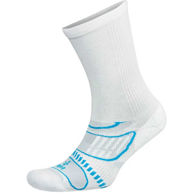 Express Levering Balega UltraLight Crew hardloopsokken - Wit/Frans blauw M