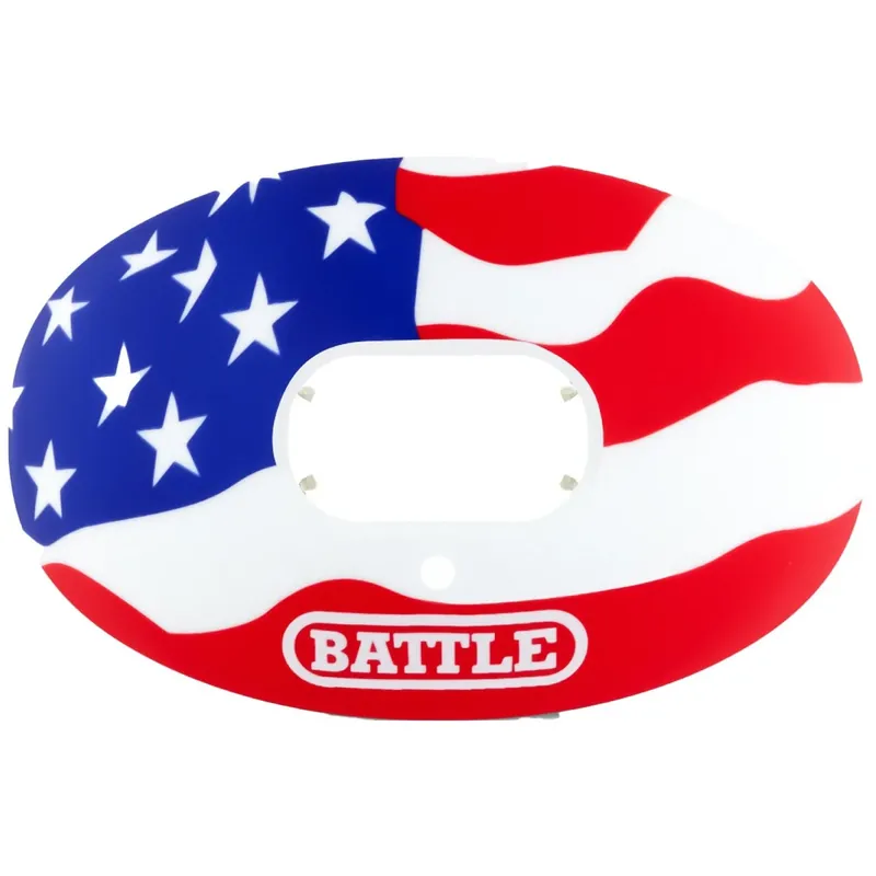 Battle Sports American Flag 2.0 Zuurstof Lip Protector Mondbeschermer Beste Prijs