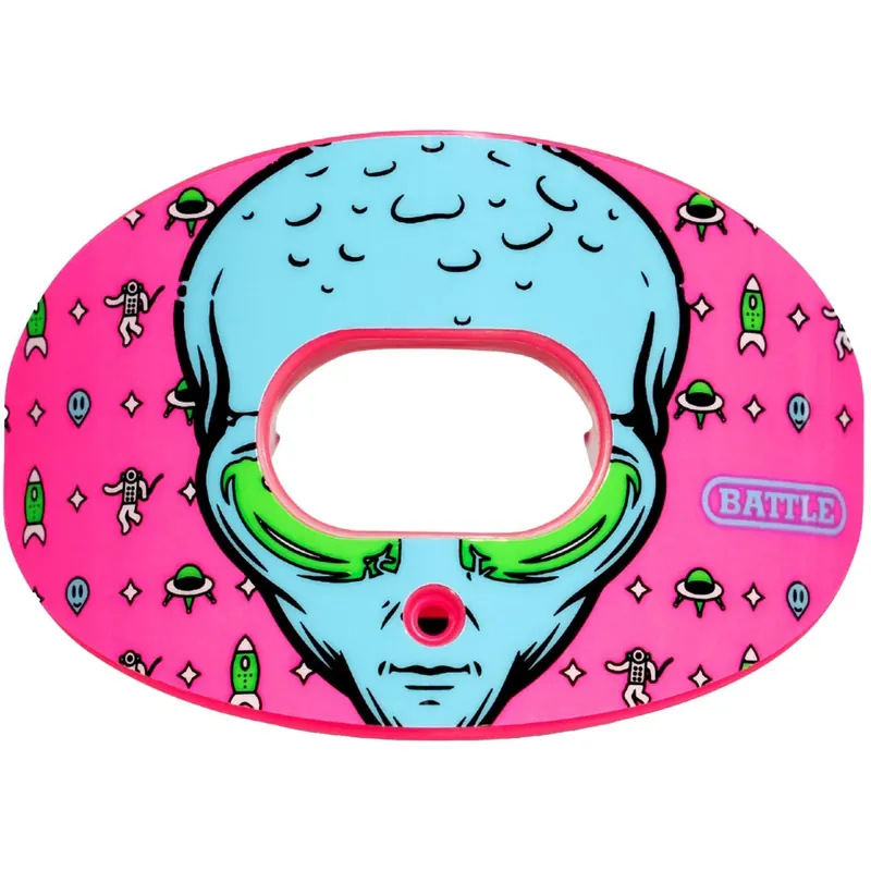 Battle Sports Alien Oxygen Lip Protector Mondbeschermer - Roze/Blauw Veilige Betaling