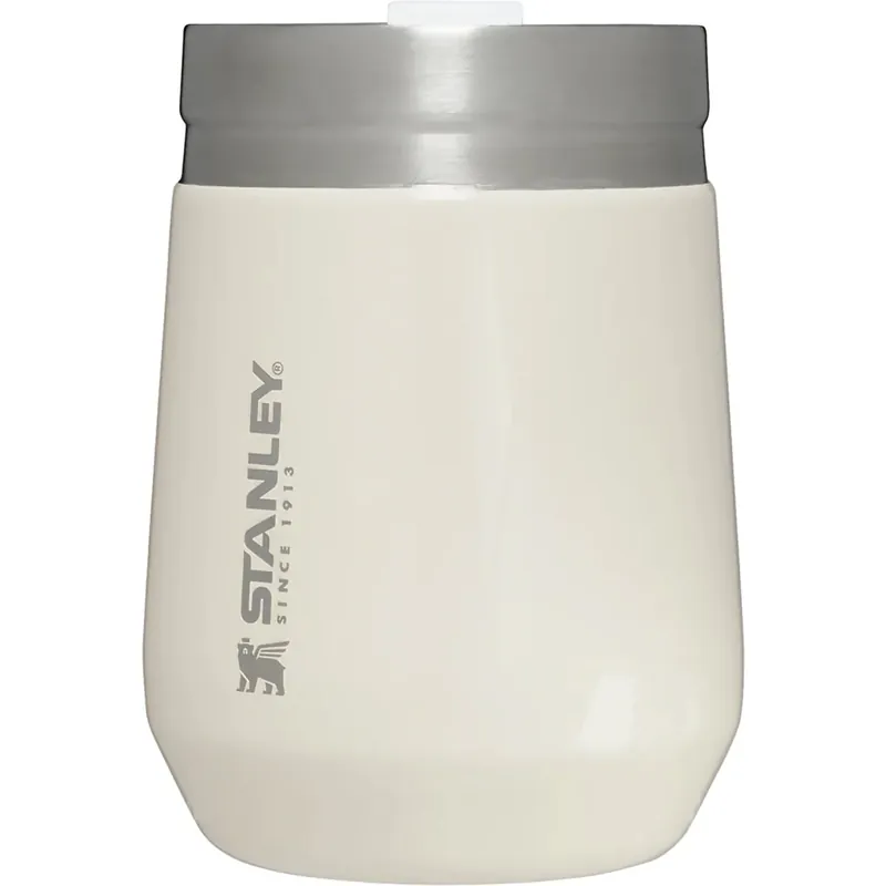 Merkproduct Stanley 10 oz. GO Everyday vacuüm geïsoleerde roestvrijstalen wijntumbler Crème glans