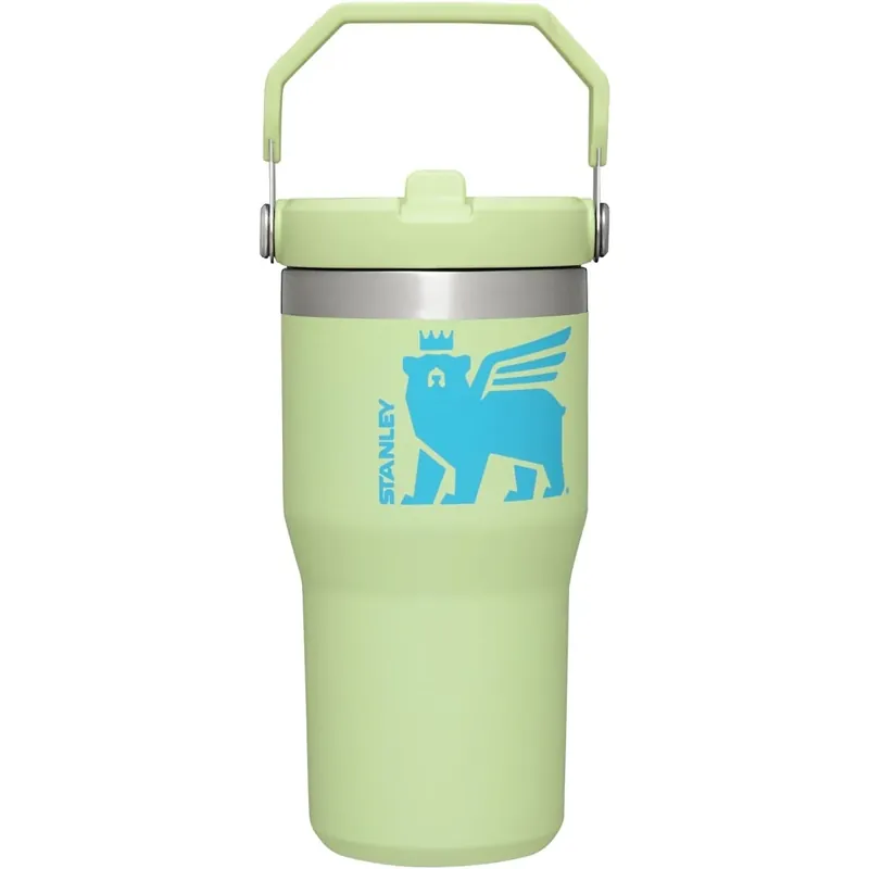 Stanley 20 oz. De IceFlow Wild Imagination Flip Straw roestvrijstalen beker Citroenwelp Meest Verkocht