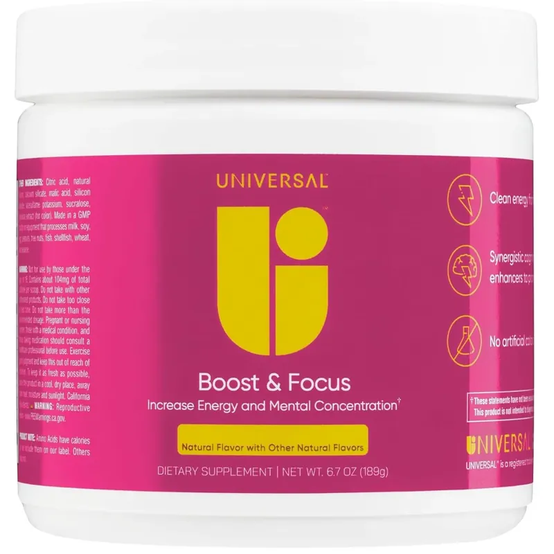 Universal Boost en Focus Poeder Voedingssupplement Favoriet