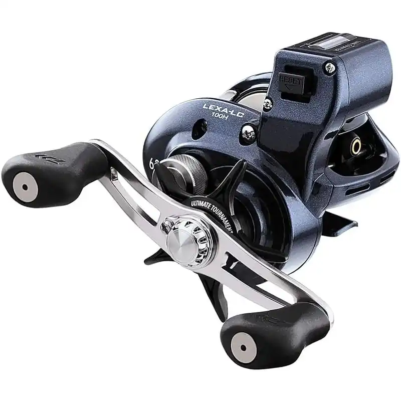 Daiwa Lexa LC 300 Baitcast-vismolen 300H Populair