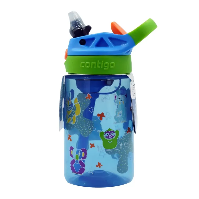 Snelle Levering Contigo Kid's 14 oz. Aubrey AutoSpout Rietjes Waterfles Druiven/Zeemeerminnen