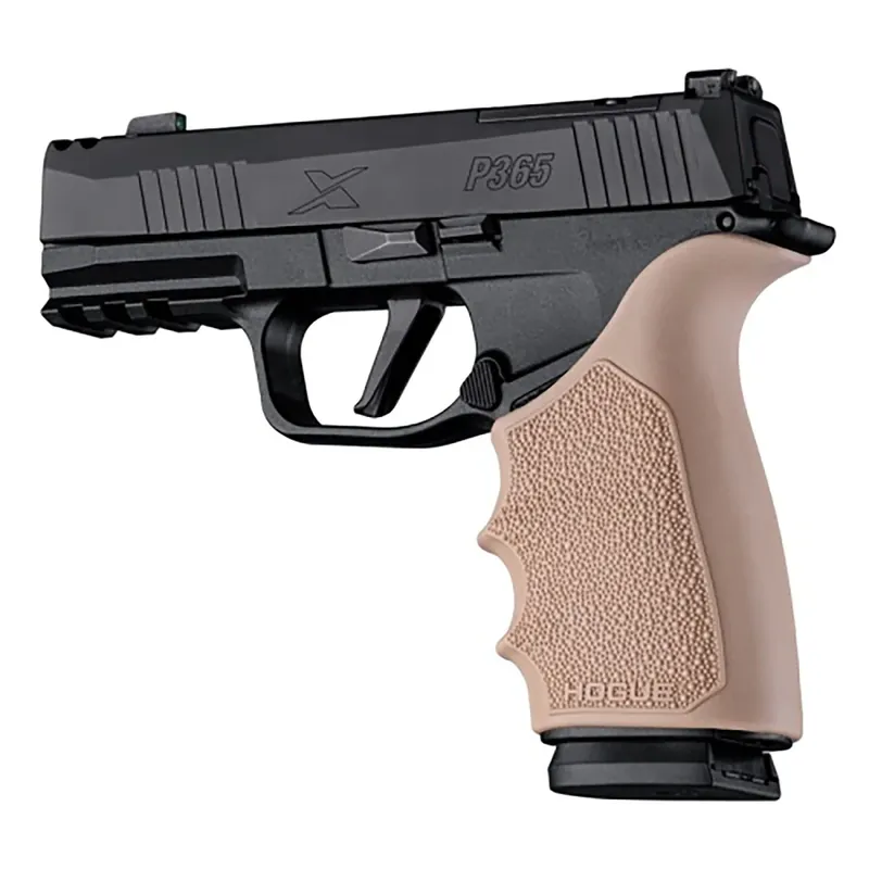 Favoriet Hogue HandALL Beavertail Grip Sleeve voor Sig Sauer P365-Xmacro - Flat Dark Earth