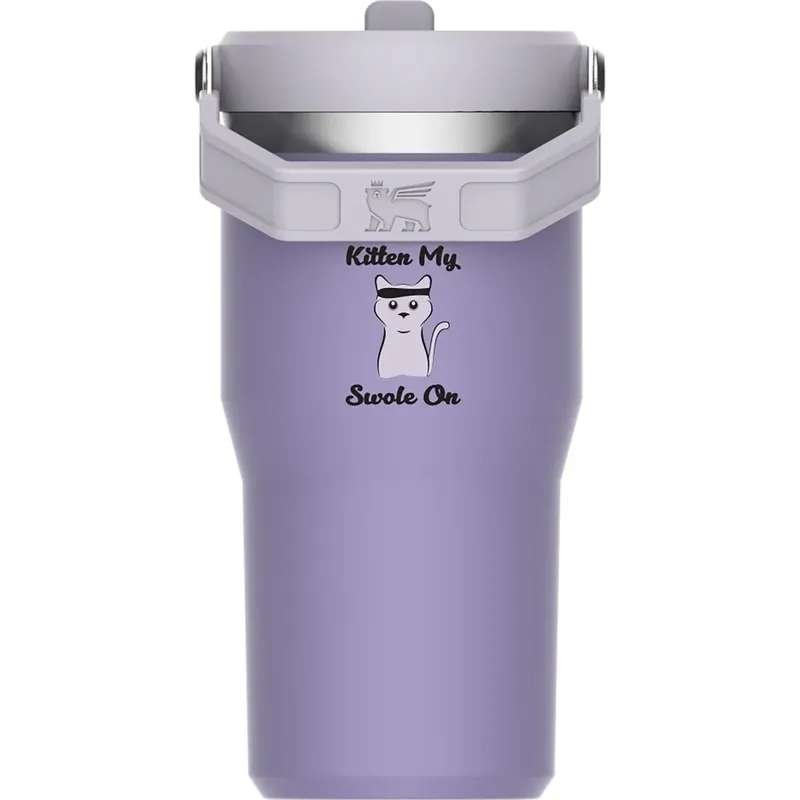 Bestseller Stanley x Forza Sports 20 oz. IceFlow Flip Straw Tumbler - Kitten My Swole On