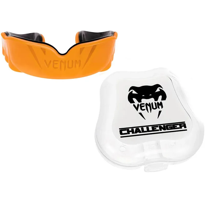 Venum Challenger Mondbeschermer - Oranje/Zwart Lage Prijs