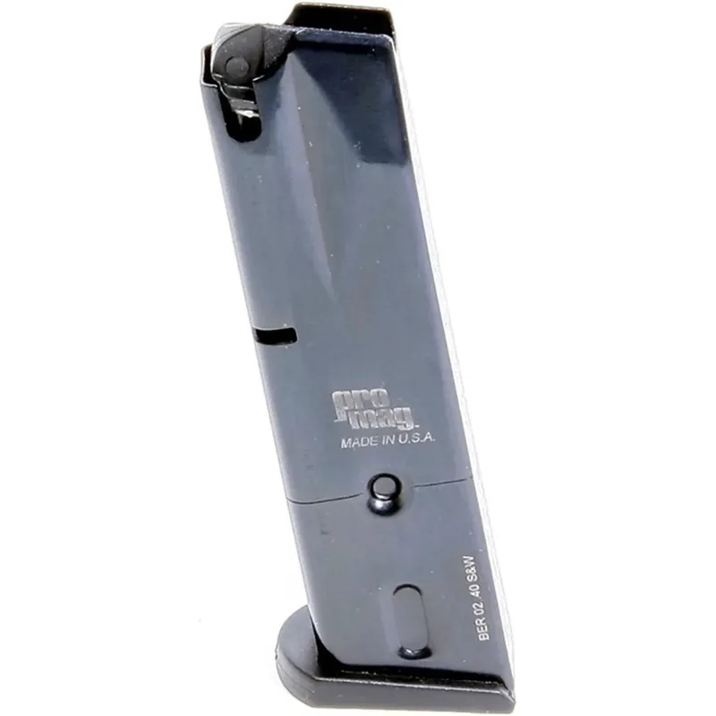 Rechtstreeks Van De Fabrikant ProMag Beretta 96 .40 S&W, 10-schots magazijn, BER 02, blauw staal