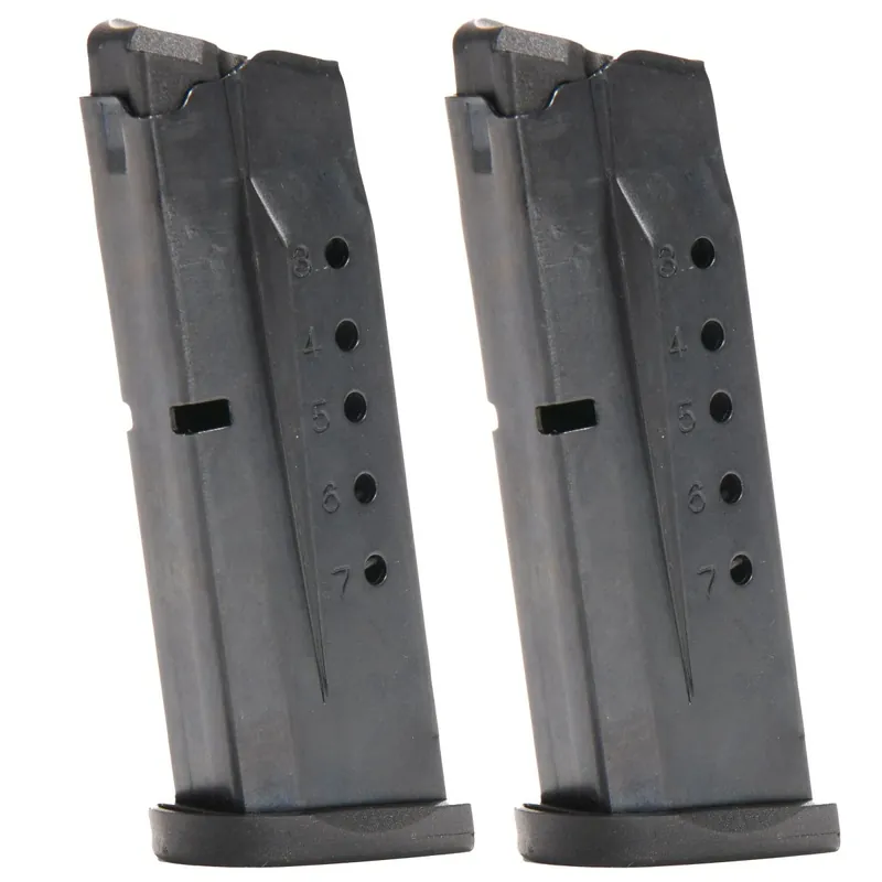 Gereduceerde Prijs ProMag (2-pack) Smith & Wesson Shield 9 mm, 7-schots magazijn, S&W SMI 26, staal