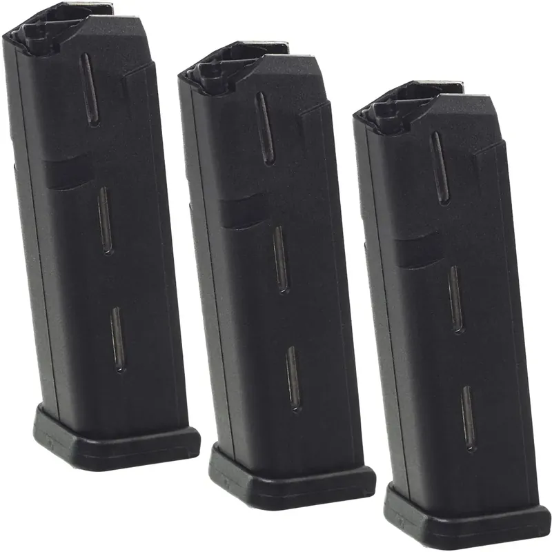 Voordeelprijs ProMag (3-pack) 10-schots magazijn voor GLOCK Model 22, .40 S&W, GLK 15, zwart polymeer