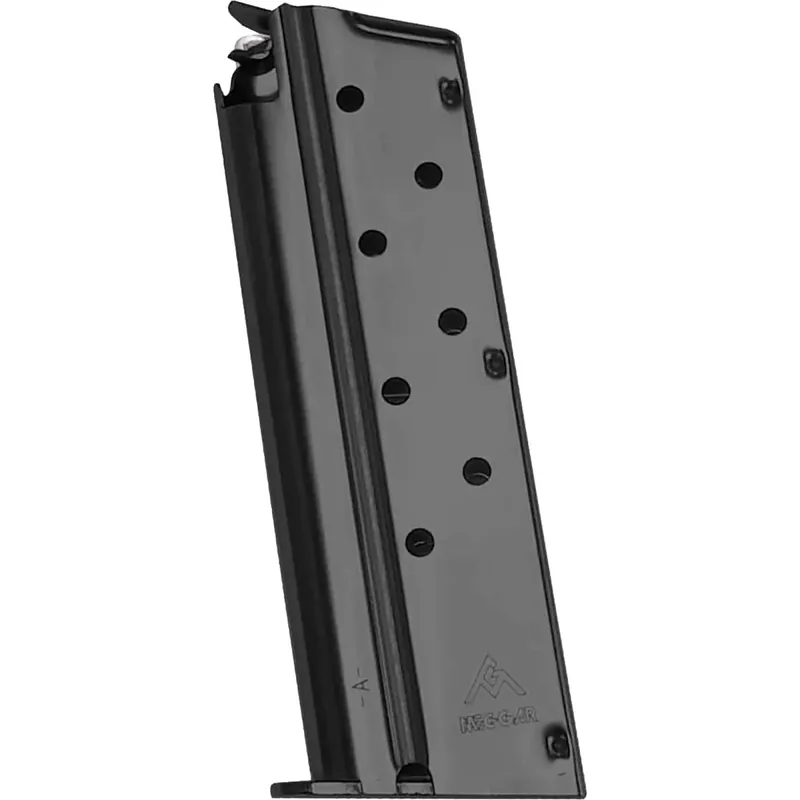 Mec-Gar 8-schots magazijn voor 1911 Officer/Compact 9mm MGCGOV9LCB met blauwe coating Superprijs