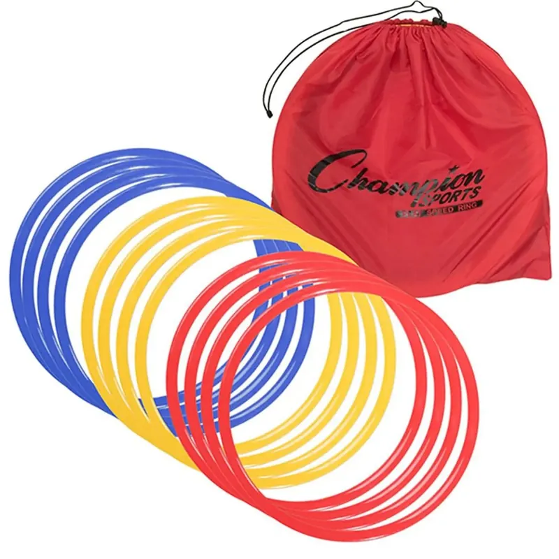 Veilige Betaling Champion Sports Speed Ring Set - Set van 12 - Multicolor