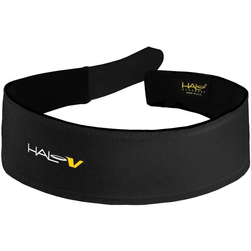 Halo Hoofdband V Zweetband - Zwart Betrouwbaar