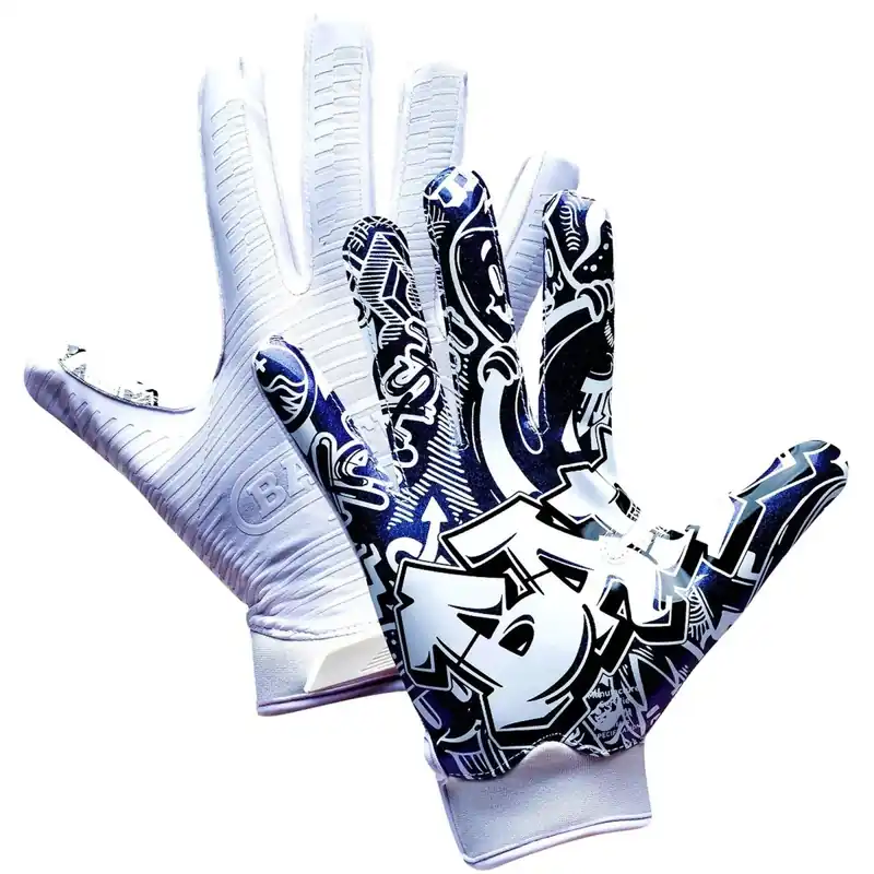 Battle Sports - "Prism Graffiti" Battle Receiver voetbalhandschoenen Jeugd S Lage Prijs