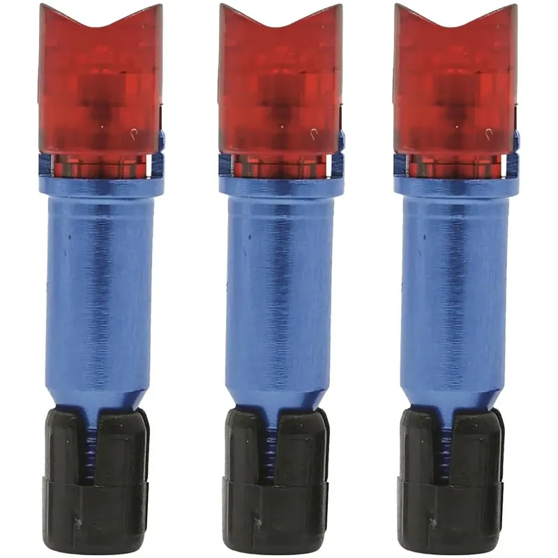 De Nockturnal Launchpad Crossbow Nock - Rood - 3-pack Flitsaanbieding