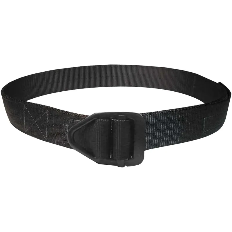 Aanbieding Bison Designs Last Chance Heavy Duty Zwarte Gesp Riem - Zwart M