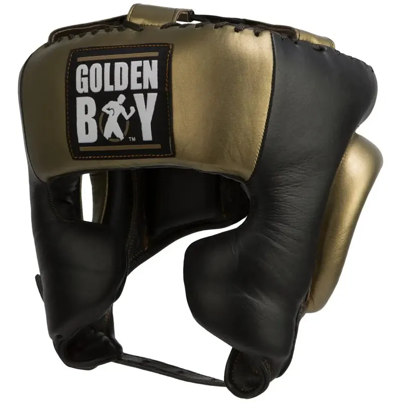 Title Boxing Golden Boy Training Hoofddeksel - Zwart/Goud S Bestseller