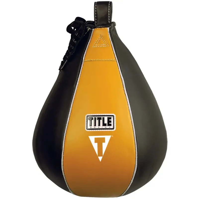 Titel Boksen Leren Speed Bag - Groot (8" x 11") Voordeelprijs