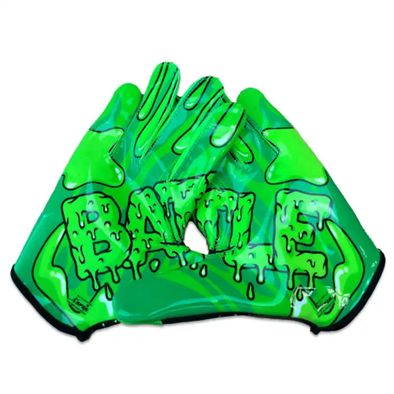 Finale Uitverkoop Vechtsporten Volwassenen "Slime" Doom Speed Receiver Voetbalhandschoenen S