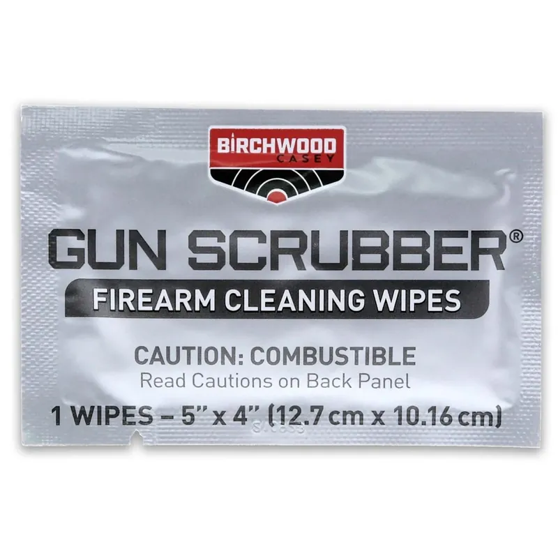 Veilige Betaling Birchwood Casey - Gun Scrubber Wipes - 12 per verpakking