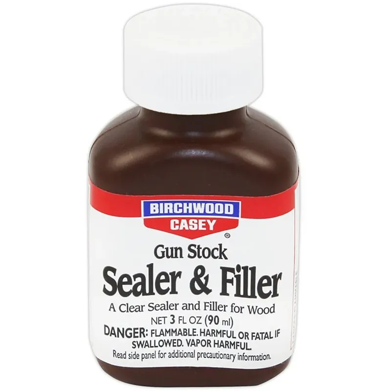 Uitverkoop Birchwood Casey - Wapenkolfvuller en -sealer - Helder - Fles van 3 ml