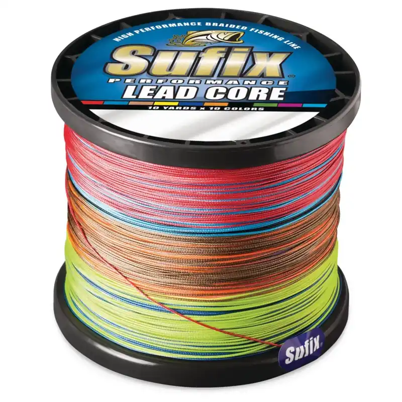 Tijdelijk Beschikbaar Sufix Performance Lead Core Vislijn, 10-kleurenreeks, spoel van 600 meter