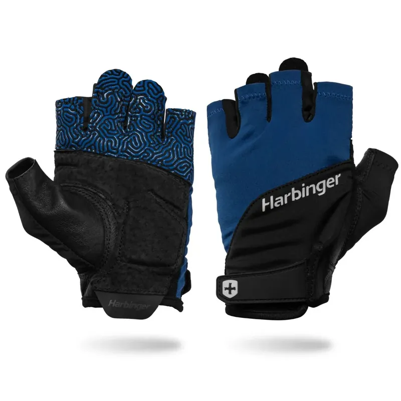 Hoge Kwaliteit Harbinger Heren Training Grip Handschoenen 3.0 - Blauw M