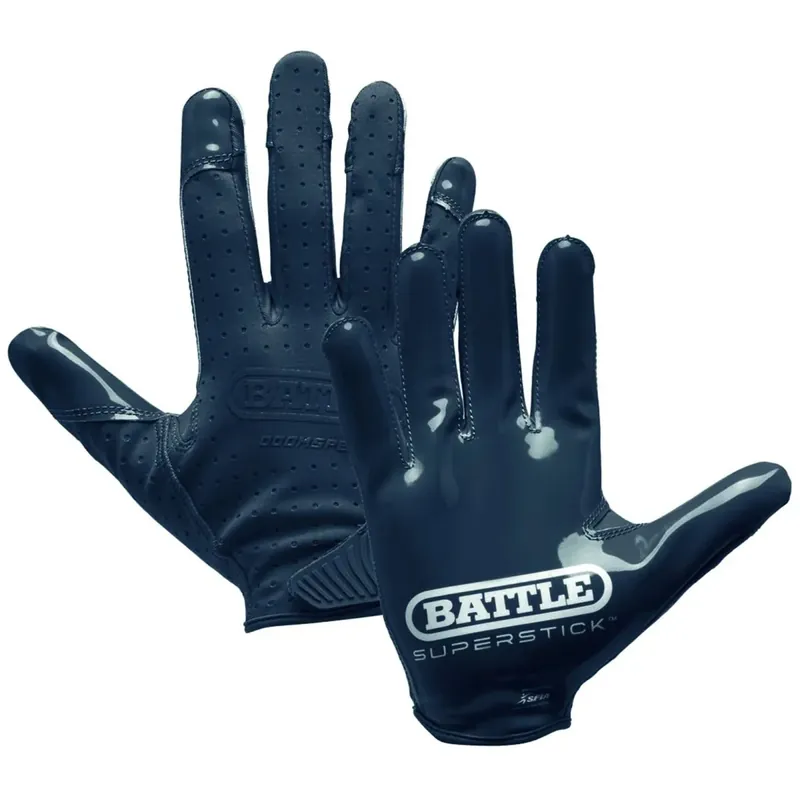 Alleen Vandaag Battle Sports Youth Doom Speed Receiver Football Glove - Marineblauw S