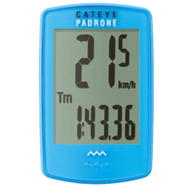 CatEye Padrone draadloze fietscomputer - CC-PA100W CPSC - Blauw Bestel Nu