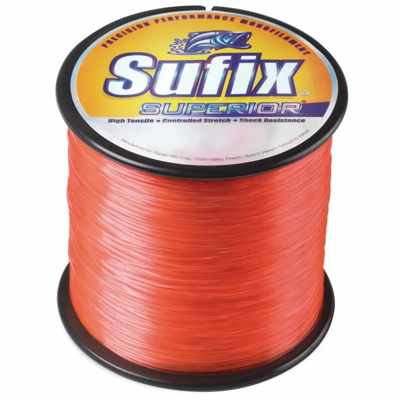 Sufix Superior Monofilament Vislijn - Neon Fire Betrouwbaar
