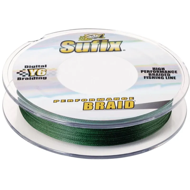 Sufix Performance Braid Vislijn, 100 Yards. - Lo-Vis Groen Superprijs