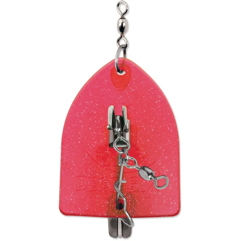 Luhr-Jensen Deep Six, 3 1/2 " Roze kristal Direct Verzonden