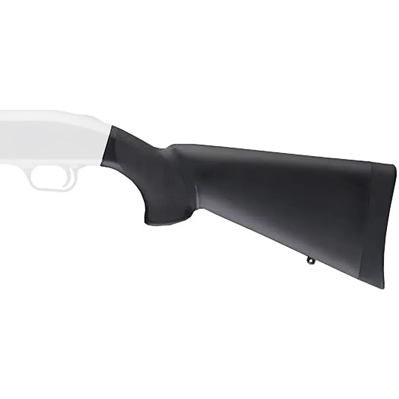 Finale Uitverkoop Hogue Mossberg 500 12 en 20 Gauge Overmolded Shotgun Kolf - 12" LOP - Zwart