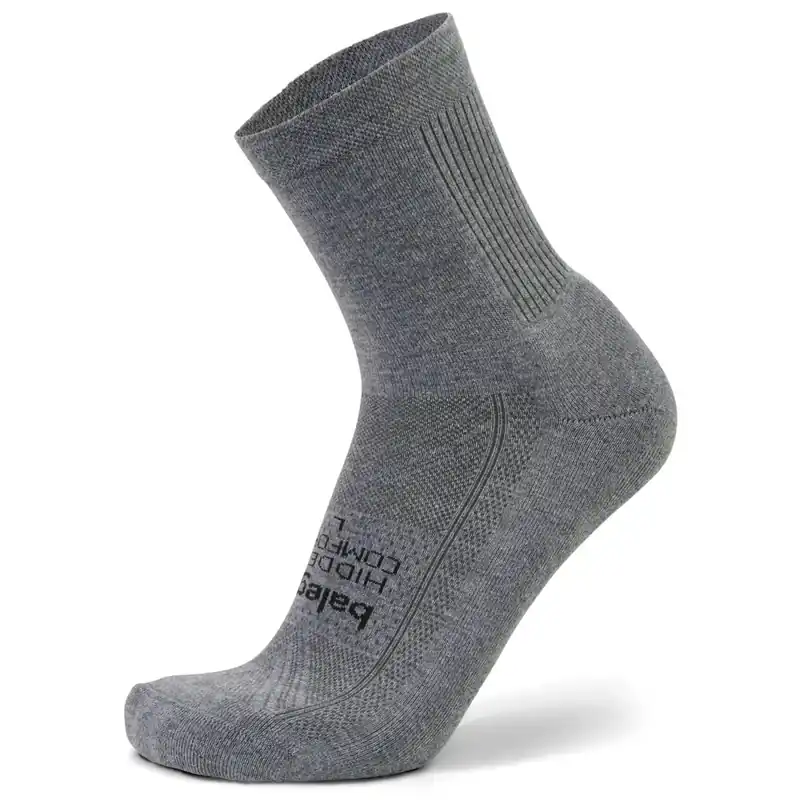 Balega Hidden Comfort Mini Crew Sokken, Houtskool S Hoge Kwaliteit