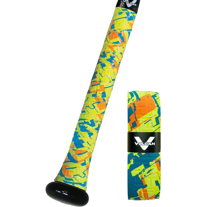 Populair Vulcan ASP-serie 1.0 mm ultralichte geavanceerde polymeer knuppelgriptape-wikkeling Rood. Wit & Echt