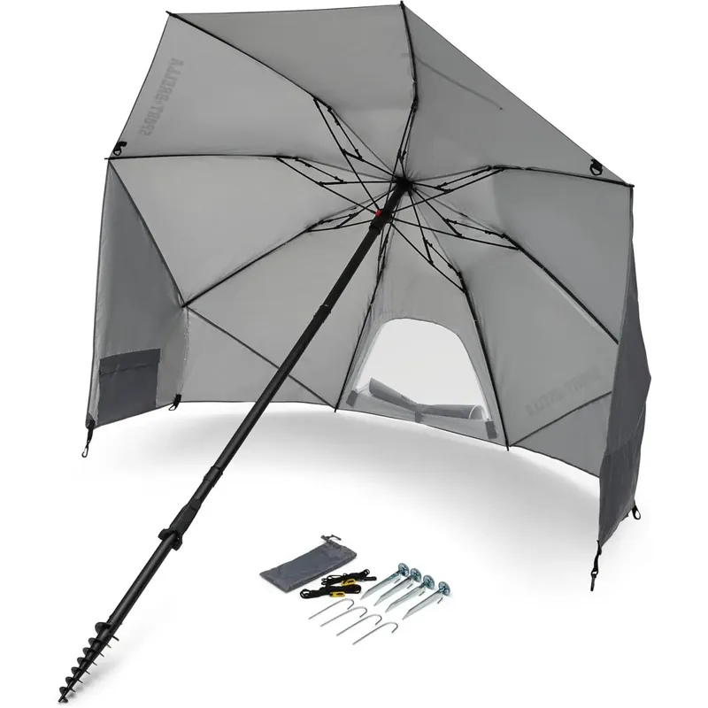 Lage Prijs Sport-Brella Field Edge zonweringparaplu, grijs