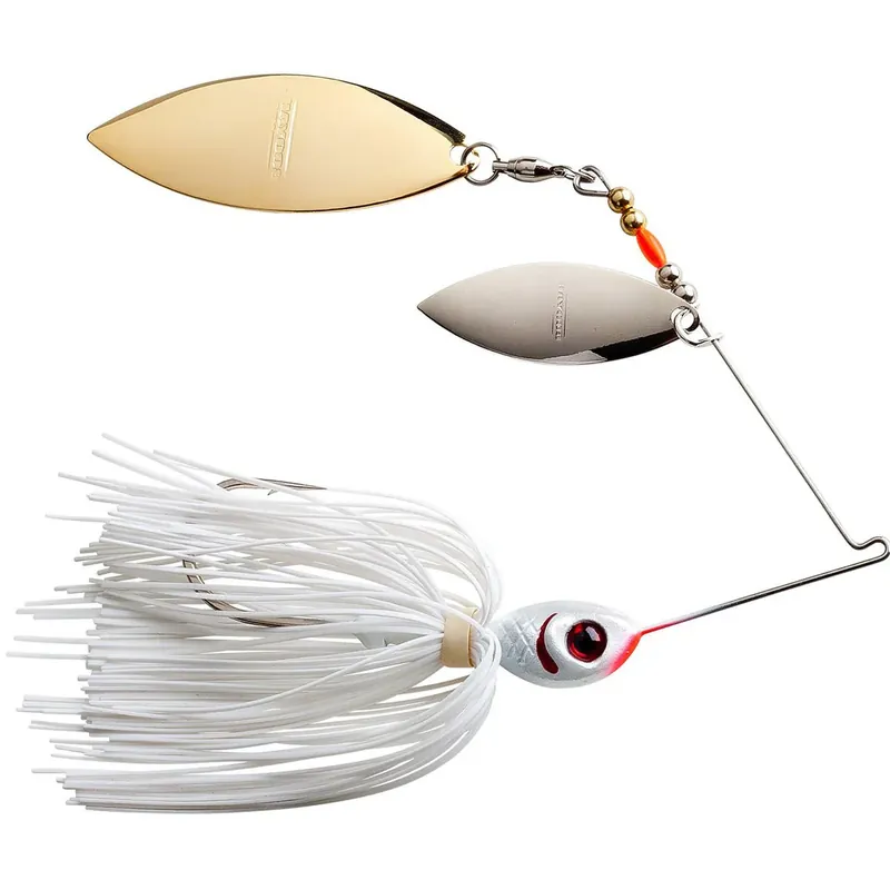 Express Levering Booyah Baits Double Willow Blade 1/2 oz Vislokmiddel Sneeuwwitje