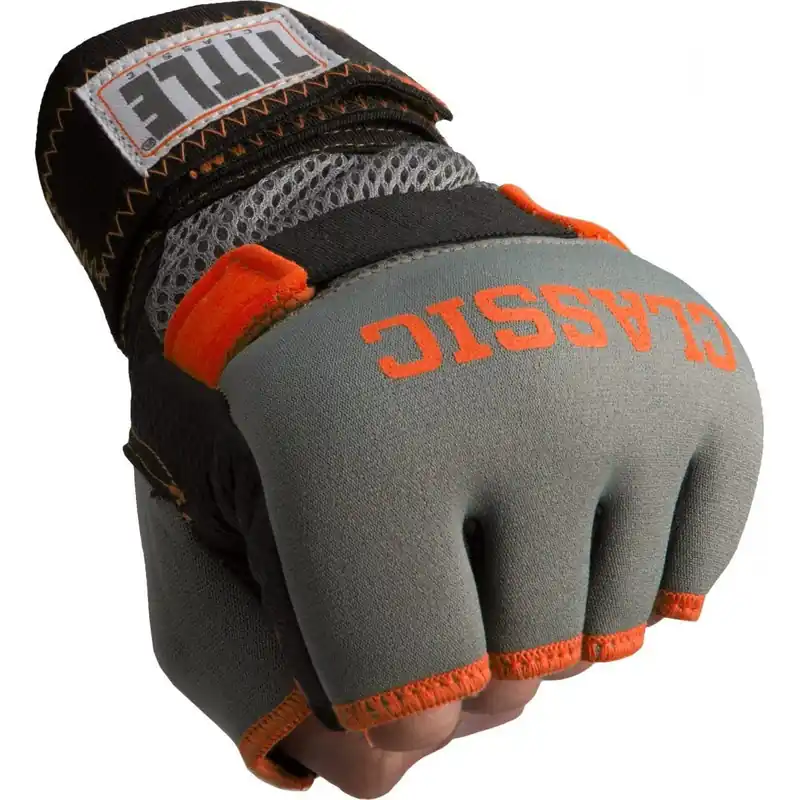 Title Boxing Classic Limited GEL-X Glove Wraps - Oranje/Donkergrijs S Hete Deal