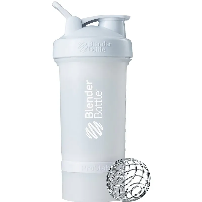 Speciale Aanbieding Blender Bottle ProStak-systeem met 22 oz. Shakerbeker en Twist N' Lock-opslag Wit