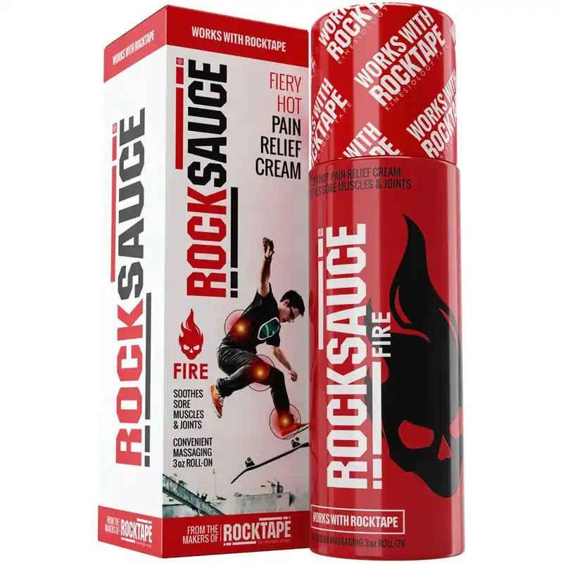 RockTape RockSauce Pijnstillende Crème, Vuur 3 oz. Nu Kopen