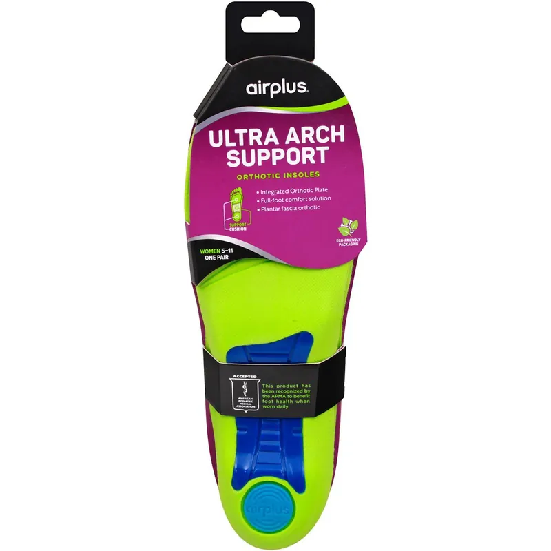 Shop Nu Airplus Damesmaat 5-11 Ultra Arch Support Orthopedische Volledige Lengte Schoeninlegzolen