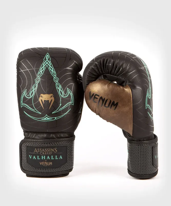 Venum Assassin's Creed Klittenband Bokshandschoenen - Zwart 8 oz. Nu Kopen